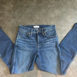 Madewell Slim Straight Leg Jeans